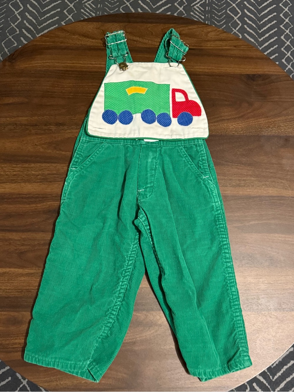 Rare baby vintage truck overalls